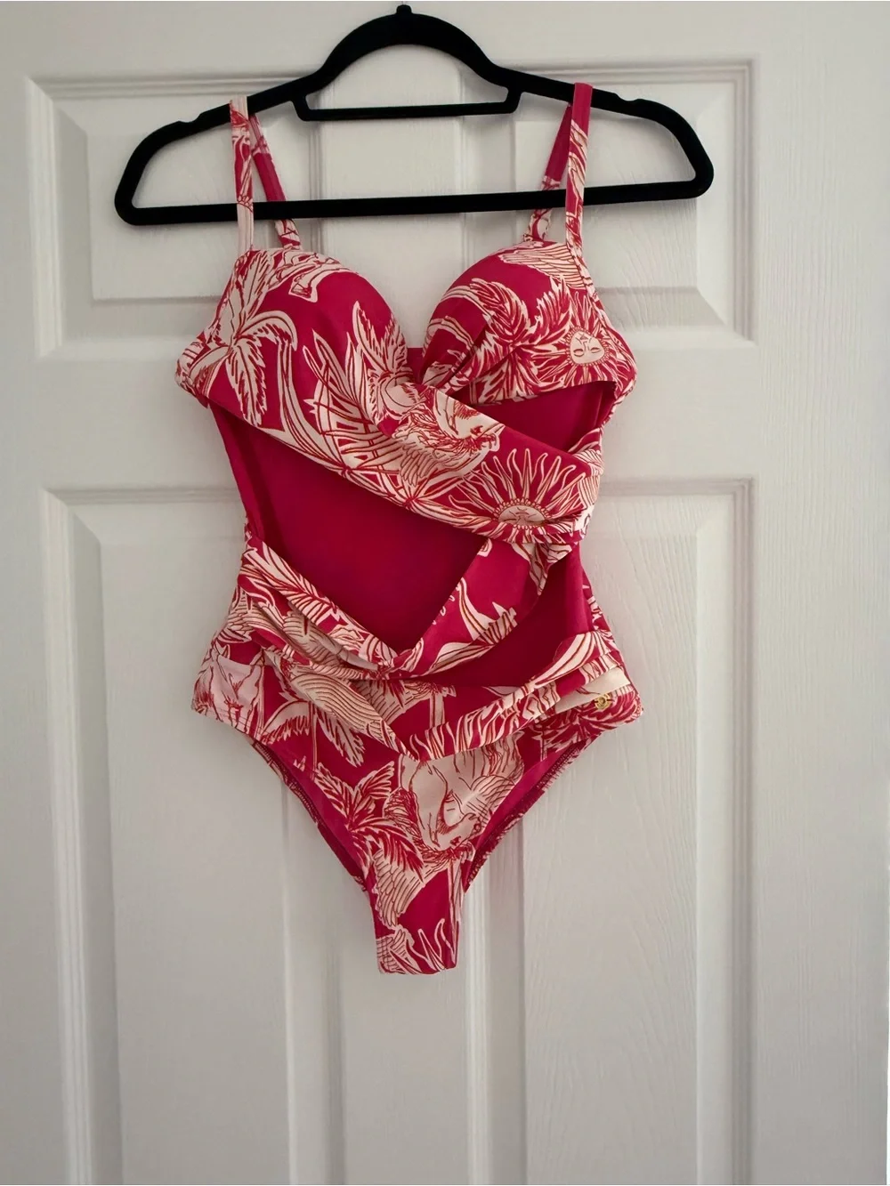 Chamela Colombia One Piece Swimsuit M Pink